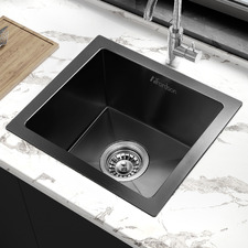 Adrienne 340mm Single Stainless Steel Kitchen Sink