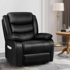 Kehinde Faux Leather Recliner Armchair