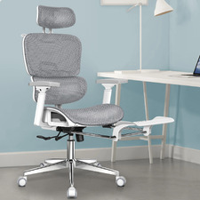 Diana Mesh Office Chair with Footrest