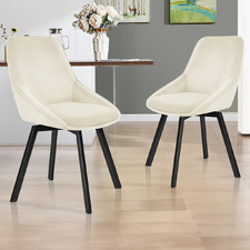 Flynn Swivel Dining Chairs (Set of 2)