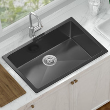 Wingrave 700mm Single Stainless Steel Kitchen Sink