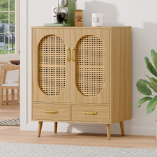 Luelle 2 Rattan Door 2 Drawer Sideboard Buffet