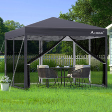 3m Kelvin Mesh Outdoor Pop-Up Gazebo