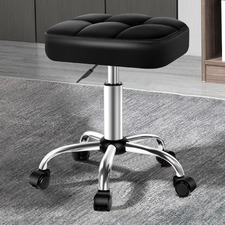 Belmont Gas Lift Chrome Office Stool