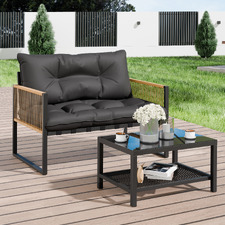 2 Seater Zenebe Outdoor Lounge Set
