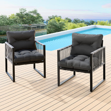 Zenebe Outdoor Dining Chairs (Set of 2)