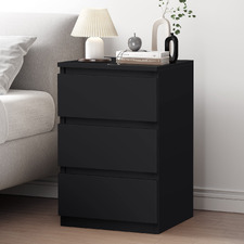 Regal 3 Drawer Bedside Table