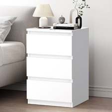 Regal 3 Drawer Bedside Table