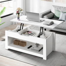 Michel Rectangular Lift-Top Coffee Table