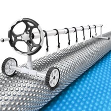 2 Piece 1100cm Haven Pool Cover & Roller Set