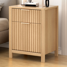Lestat 2 Drawer Bedside Table
