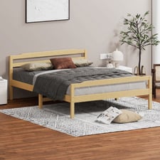 Lyna Pine Wood Bed Frame