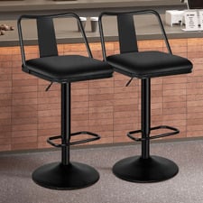 (Set of 2) Darby Adjustable Bar Stools