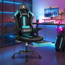 Klinth Gaming & Massage Chair with Footrest