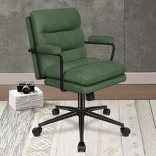 Lewis Chenille Swivel Home Office Chair