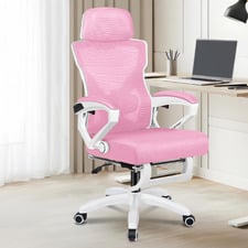 Felix Mesh Executive Chair with Footrest