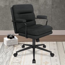 Lewis Linen-Look Home Office Chair