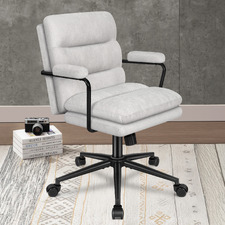 Lewis Chenille Swivel Home Office Chair