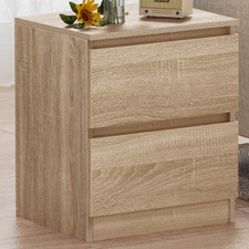 Regal 2 Drawer Bedside Table