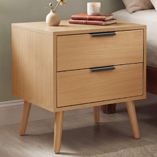 Sebastian 2 Drawer Bedside Table
