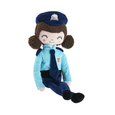 Blue Police Officer Emmy Plush Toy