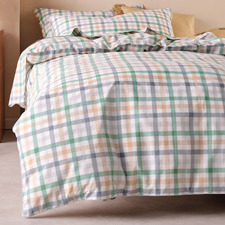 Green Playground Organic Cotton Percale Quilt Cover Set