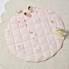 Swan Lake Cotton Percale Play Mat