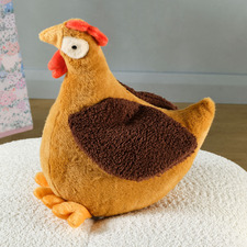Lottie Hettie Hen Novelty Cushion