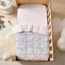 Lottie Cotton Percale Cot Coverlet