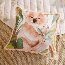 Linen House Kids Kevin Koala Cotton Slub Cushion