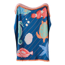 Under the Sea Cotton Blanket