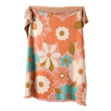 Flower Garden Cotton Blanket