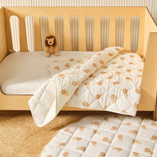 Cat Nap Cotton Percale Cot Coverlet