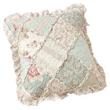 Floral Country Style Sarah Rose Cotton Cushion