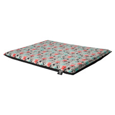 Grey Novelty Flat Dog Bed