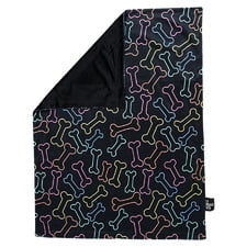 Neon Bone Pet Blanket