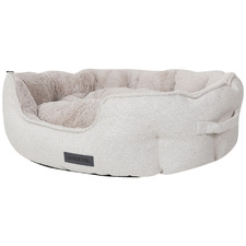 Luxe Boucle Shell Pet Bed