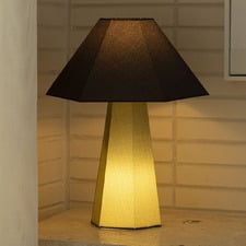 Blake Linen Table Lamp