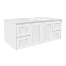 Nora 4 Drawer Calacatta Quartz Vanity with Basin