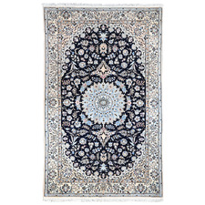 Narda Hand-Knotted Wool & Silk Persian Rug