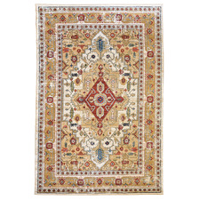 Cream Ara Power-Loomed Rug