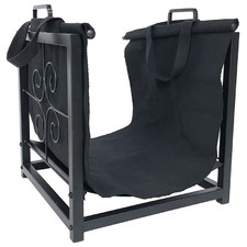 Jerson Wood Sling & Cradle Log Holder