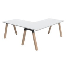 Cambridge Straight Desk with Return