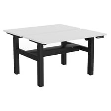 Portobello Sit & Stand Shared Desk with Cable Tray