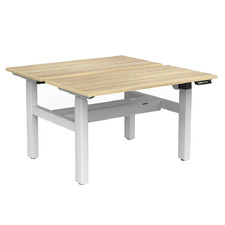Portobello Sit & Stand Shared Desk with Cable Tray
