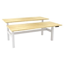 Portobello Double Sided Sit & Stand Desk