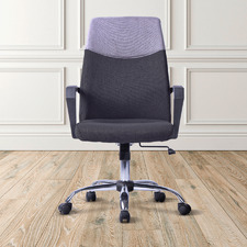 Mordred Linen Office Chair