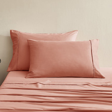 Gaultier 400TC Bamboo & Cotton Sateen Standard Pillowcases (Set of 2)