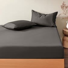 Gaultier 400TC Bamboo & Cotton Sateen Fitted Sheet Set