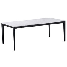 Alsen Italian Carrara Marble Dining Table
